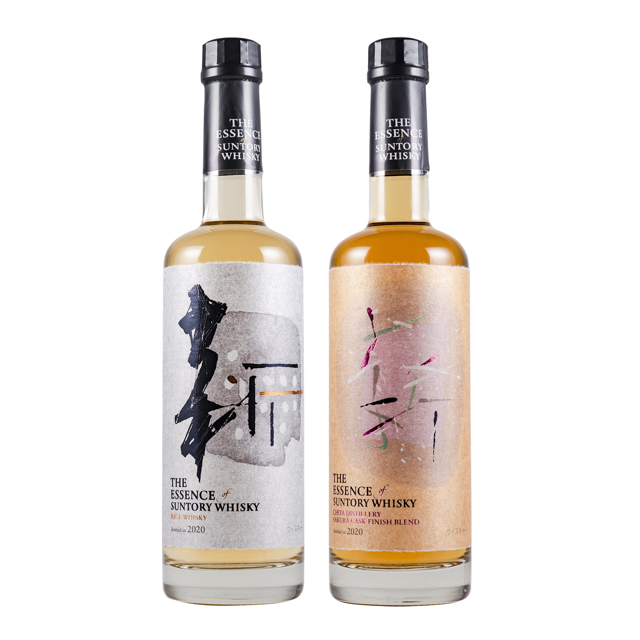 ファッションデザイナー the essence 2本 WHISKY SUNTORY of ...