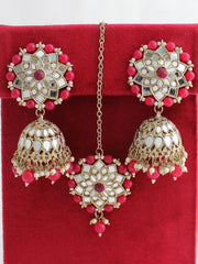 Kashvi Earrings & Tikka
