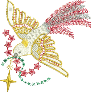 Peace Dove machine Embroidery design by Sue Box – Sue Box Creations