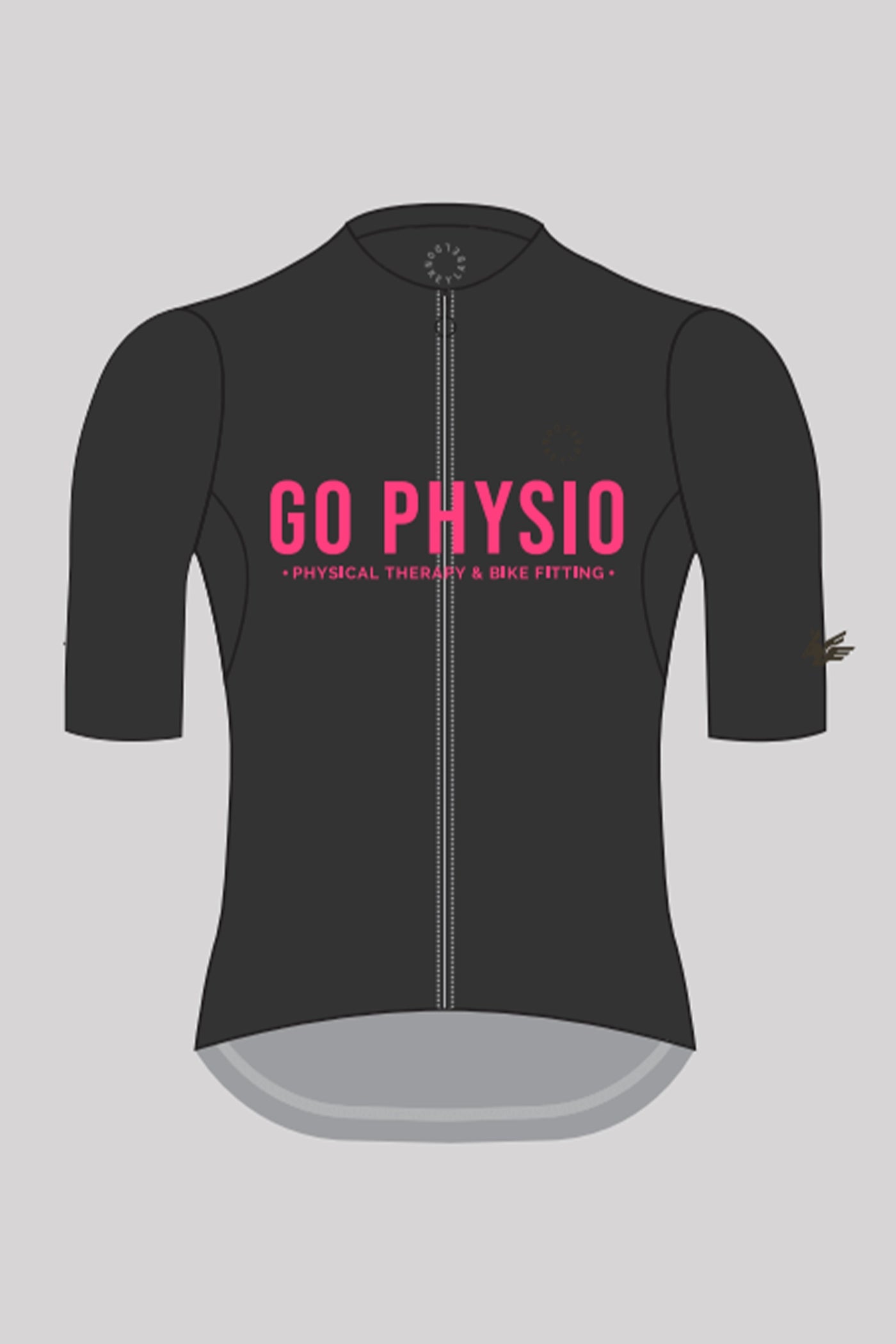 Racehorse Full Zip Jersey - Men's - GO PHYSIO Grey