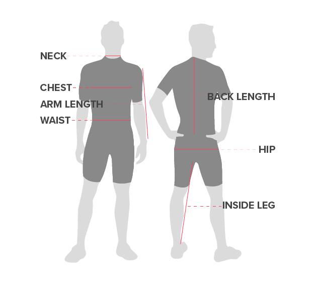 Men's Size Chart - Donkey Label