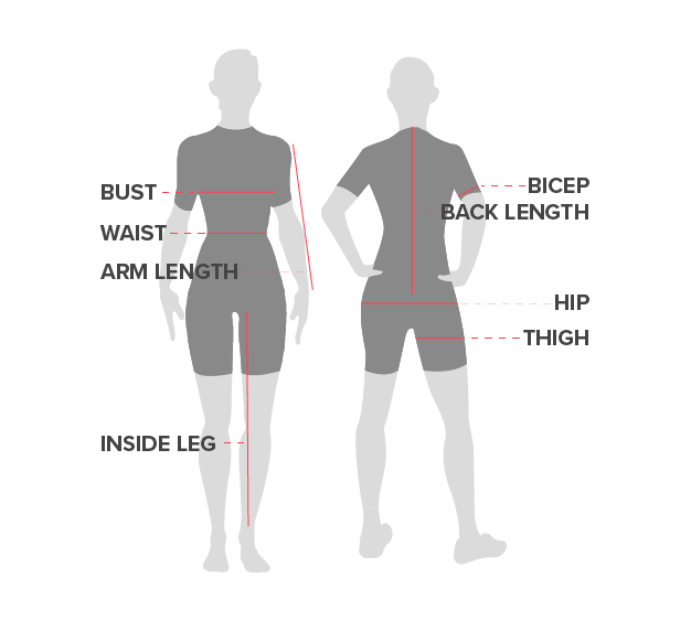 Women S Shoulder Size Chart