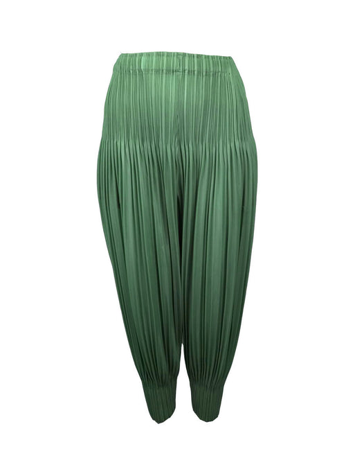 3190069 Pleats Jogger Pants *Green *Last Piece