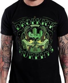 Dropkick Murphys Boston Established 96 T Shirt Punk Rock Shop