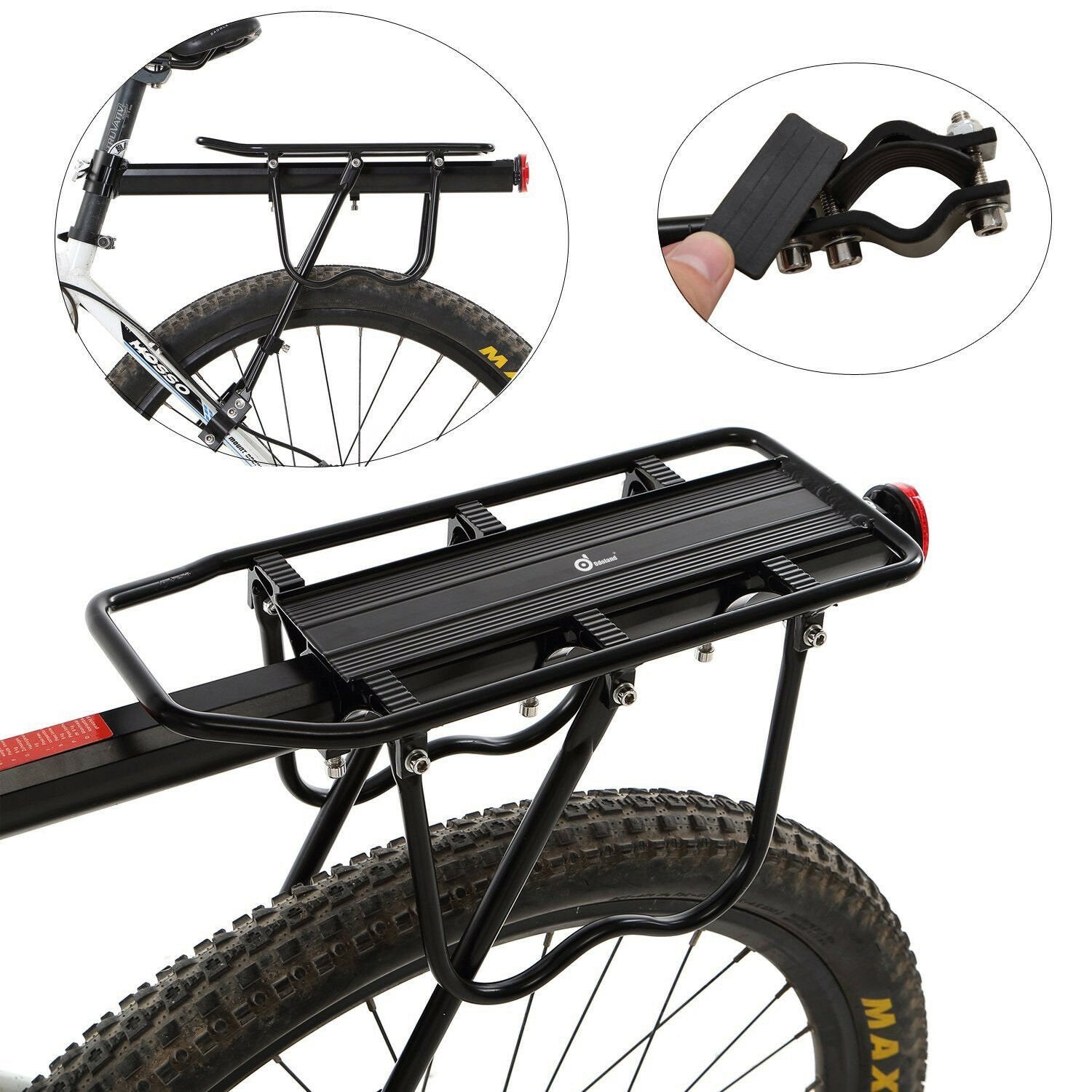 bicycle rear cargo rack