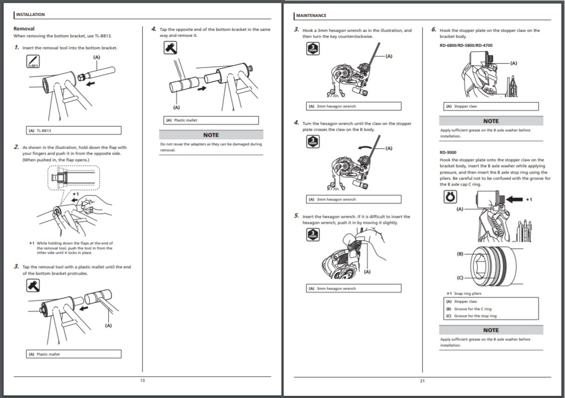 specialized bike repair manual