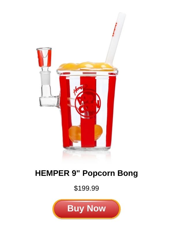HEMPER 9" Popcorn Bong 