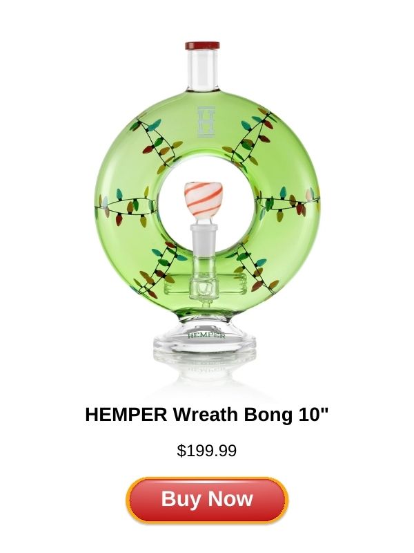 HEMPER Wreath Bong 10"