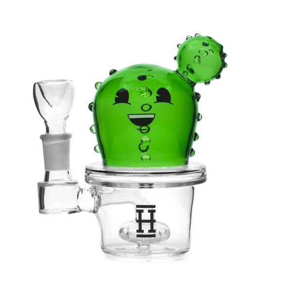 Happy Cactus Bong 6"