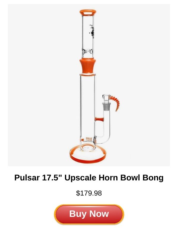 Pulsar 17.5" Upscale Horn Bowl Bong
