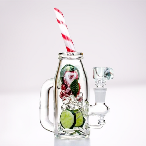 Strawberry Cucumber Detox Cup Dab Rig