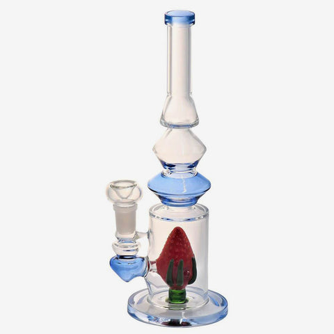 strawberry perc water pipe