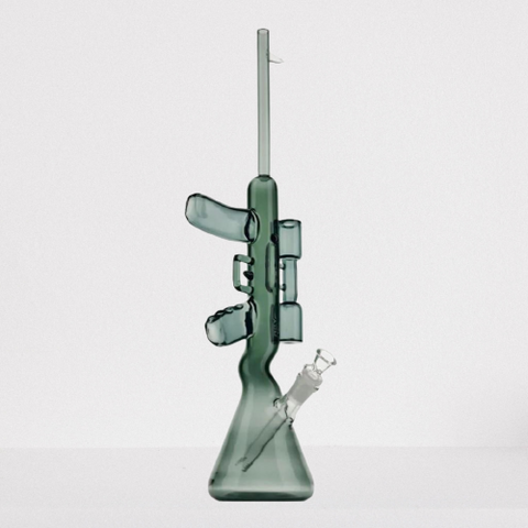 Ak-47 Glass Rifle Bong