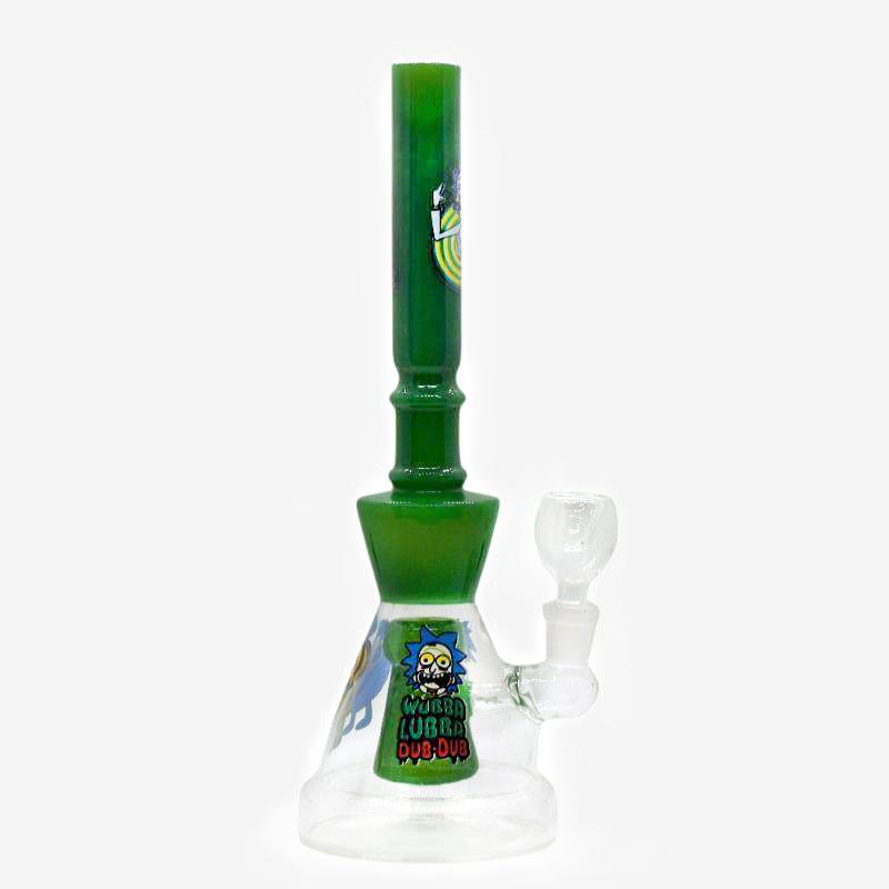 Best 13 Thick Beaker Rick & Morty Bong Pickle Rick Character Silicon