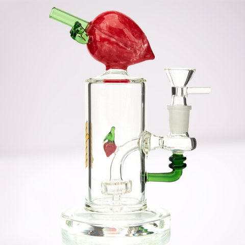 Strawberry Water Pipe Showerhead Perc