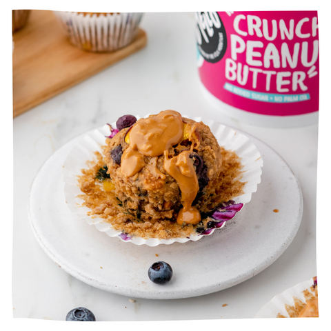 Peach and peanut butter oatmeal cups recipe