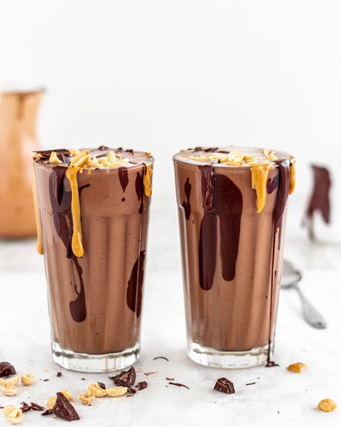chocolate peanut butter smoothie