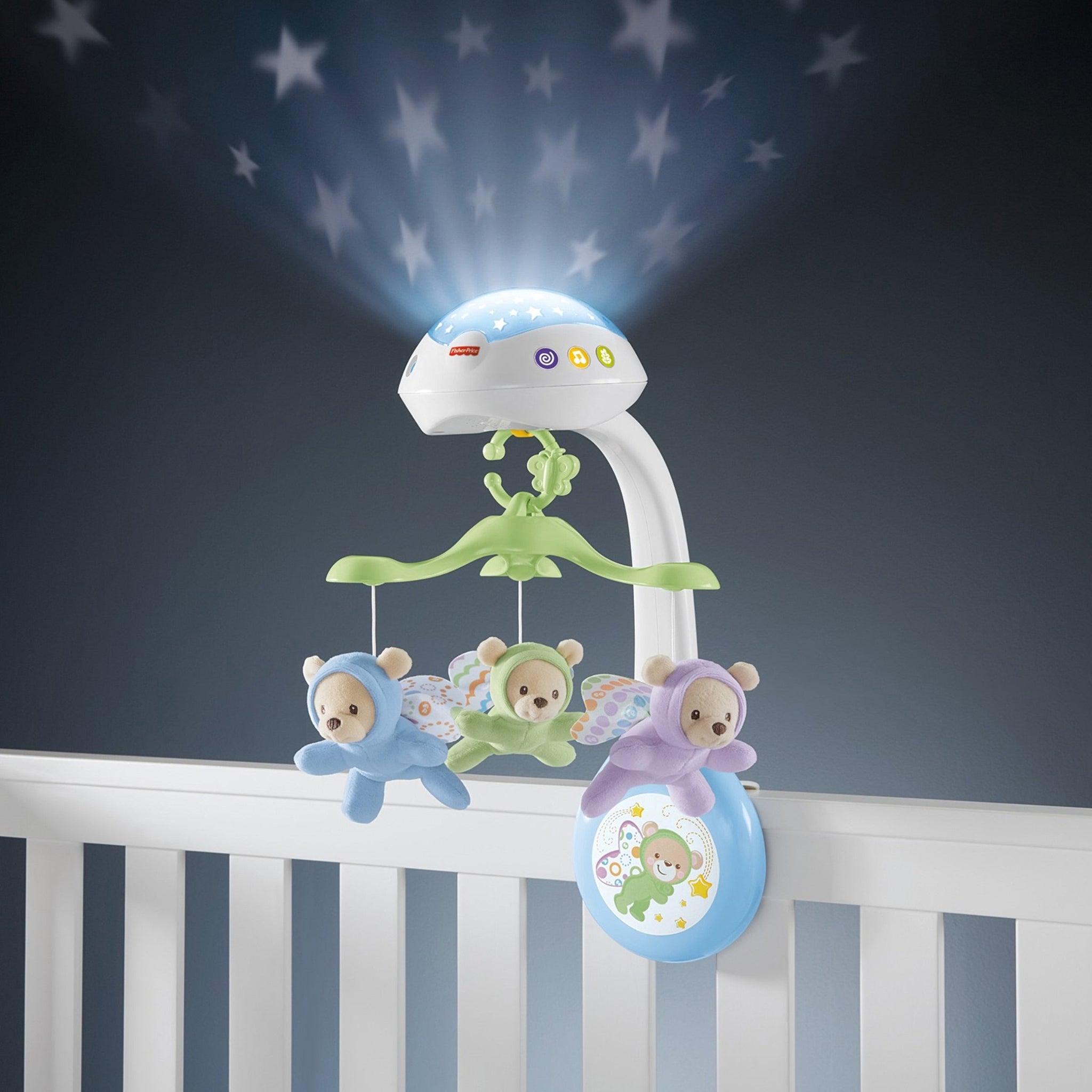 Light Projection Mobile Baby Orice