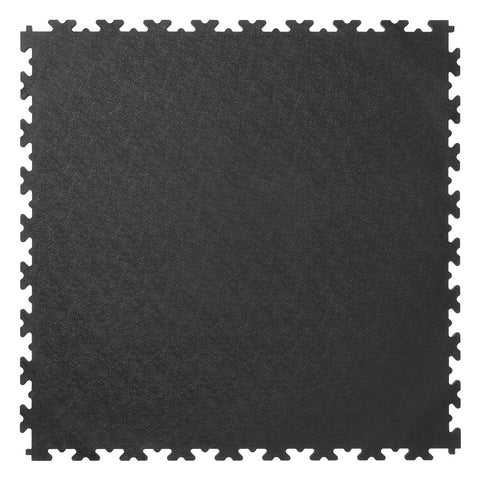 X500/7 Black PVC Garage Floor Tile