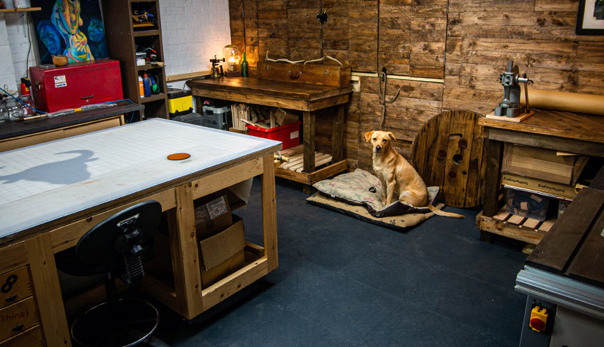 Steve's Workshop Flooring