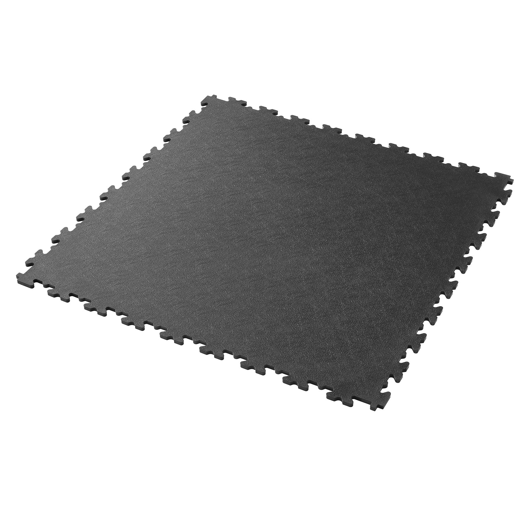 black-floor-tile