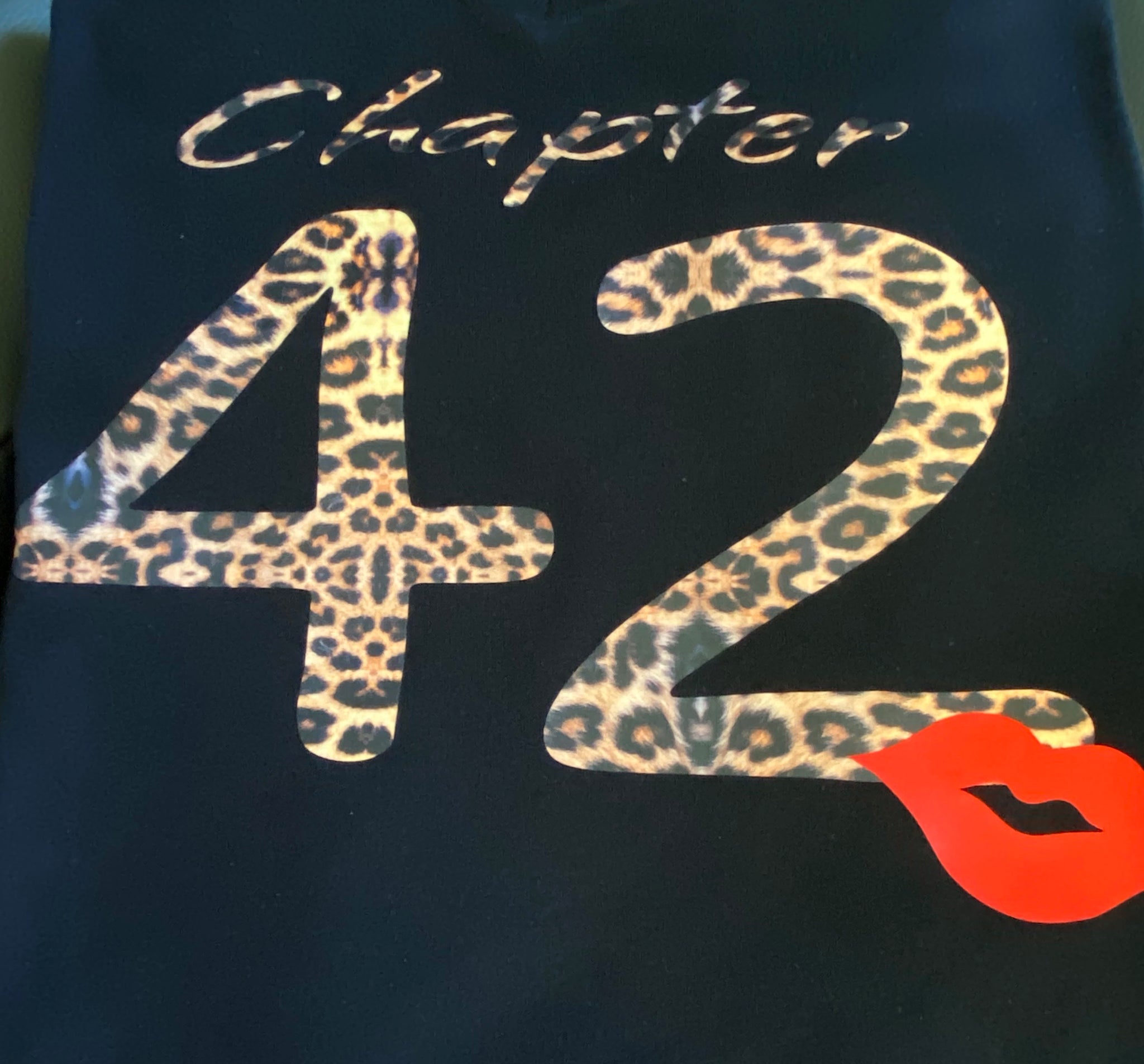 Chapter 42 T Shirt With Leopard Cre8tions By J D