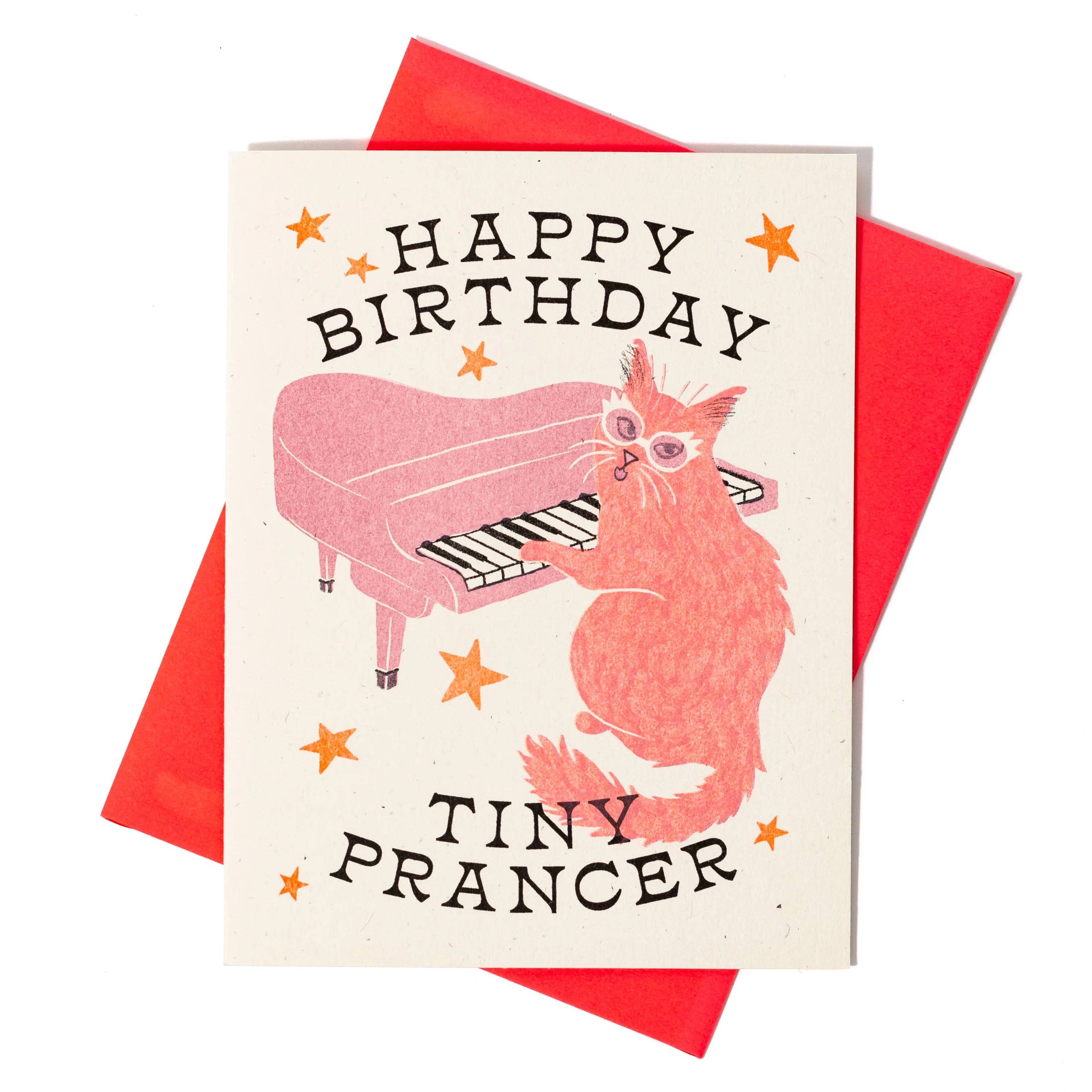Tiny Prancer Birthday Card