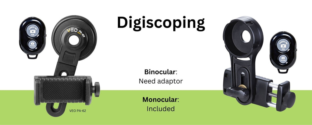 It's easier to digiscope with Vanguard monoculars