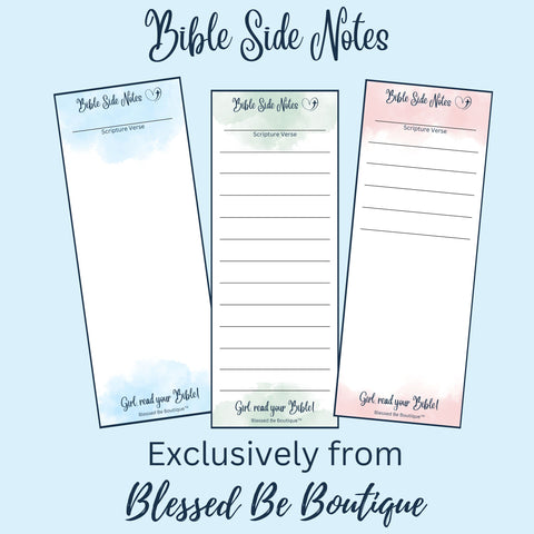Bible Side Notes: A Game-Changer for Bible Study – Blessed Be Boutique