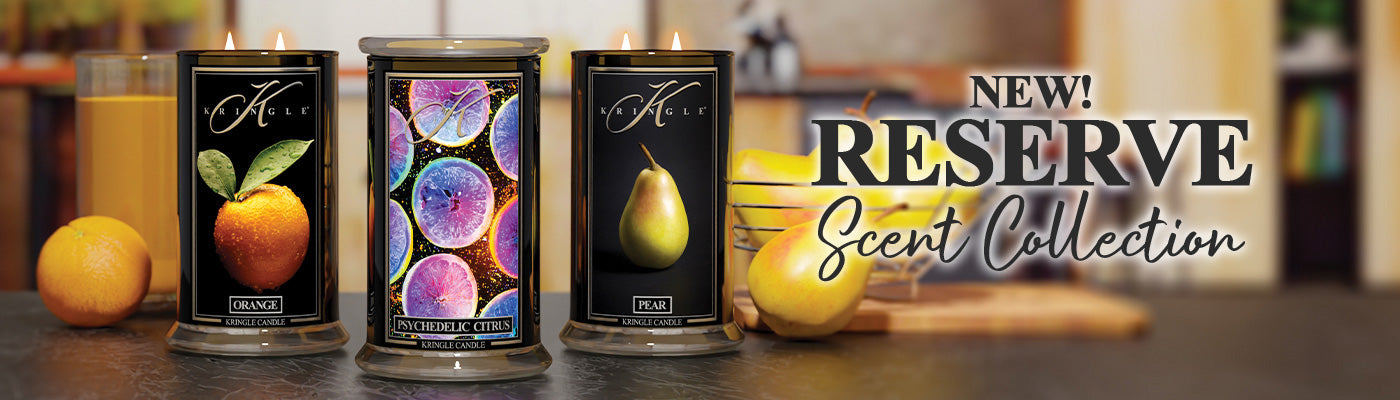 new crisp and juicy reserve collection fragrances kringle candle