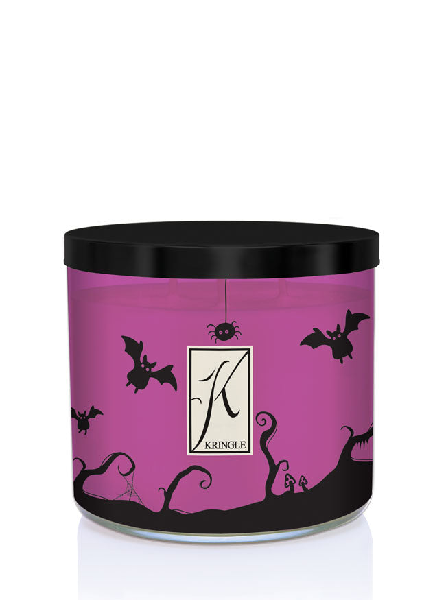9 oz The Black Cat - Candy Corn Double Cotton Wick Candle