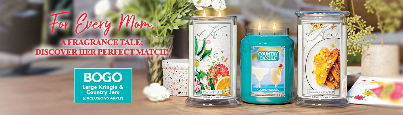mother's day sale at kringle candle buy one get one free