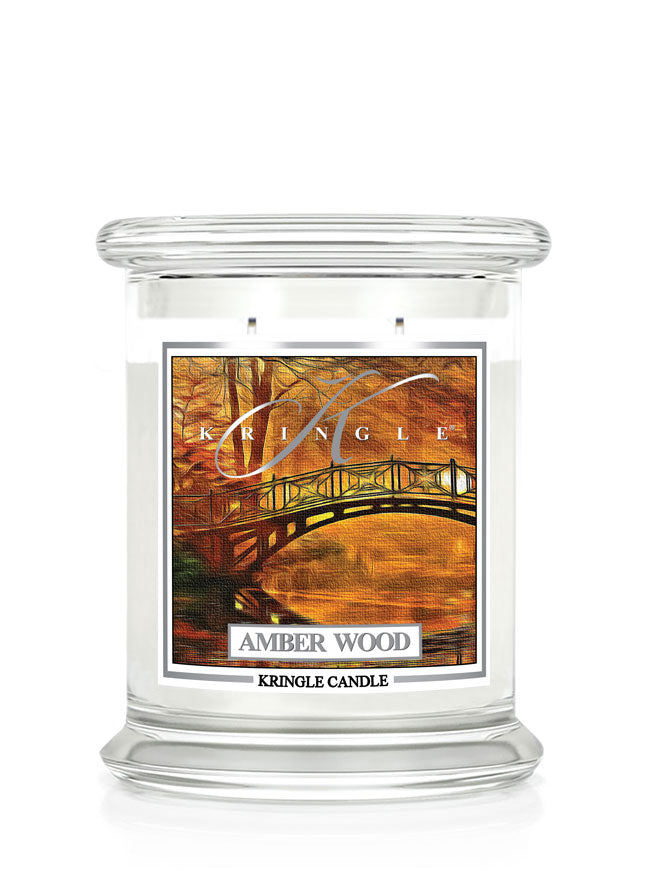 Autumn Amber Scented Jar Candle Kringle Candle Company