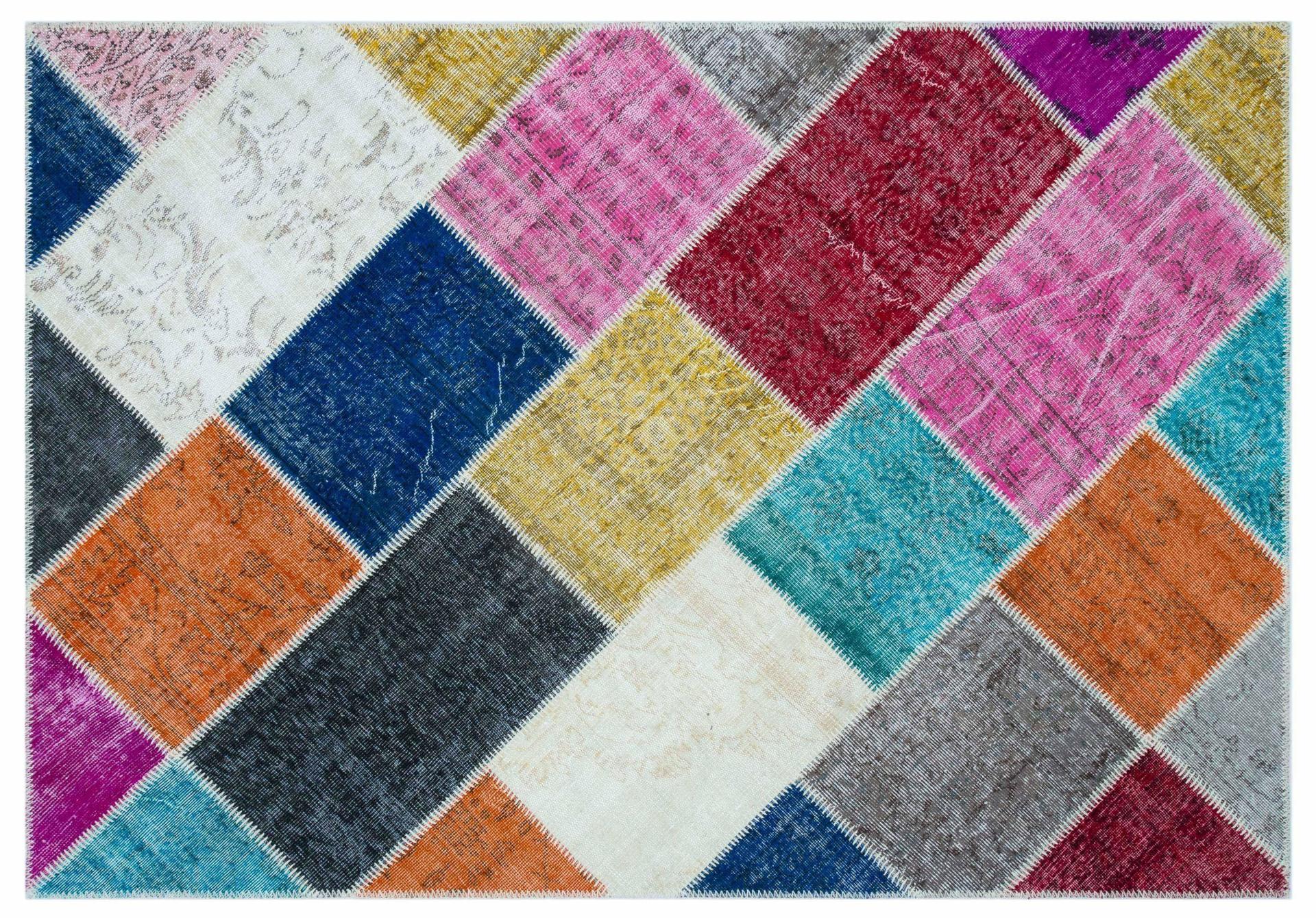 Covor Tesut Manual Patchwork 4020 - 160x230 cm title=Covor Tesut Manual Patchwork 4020 - 160x230 cm