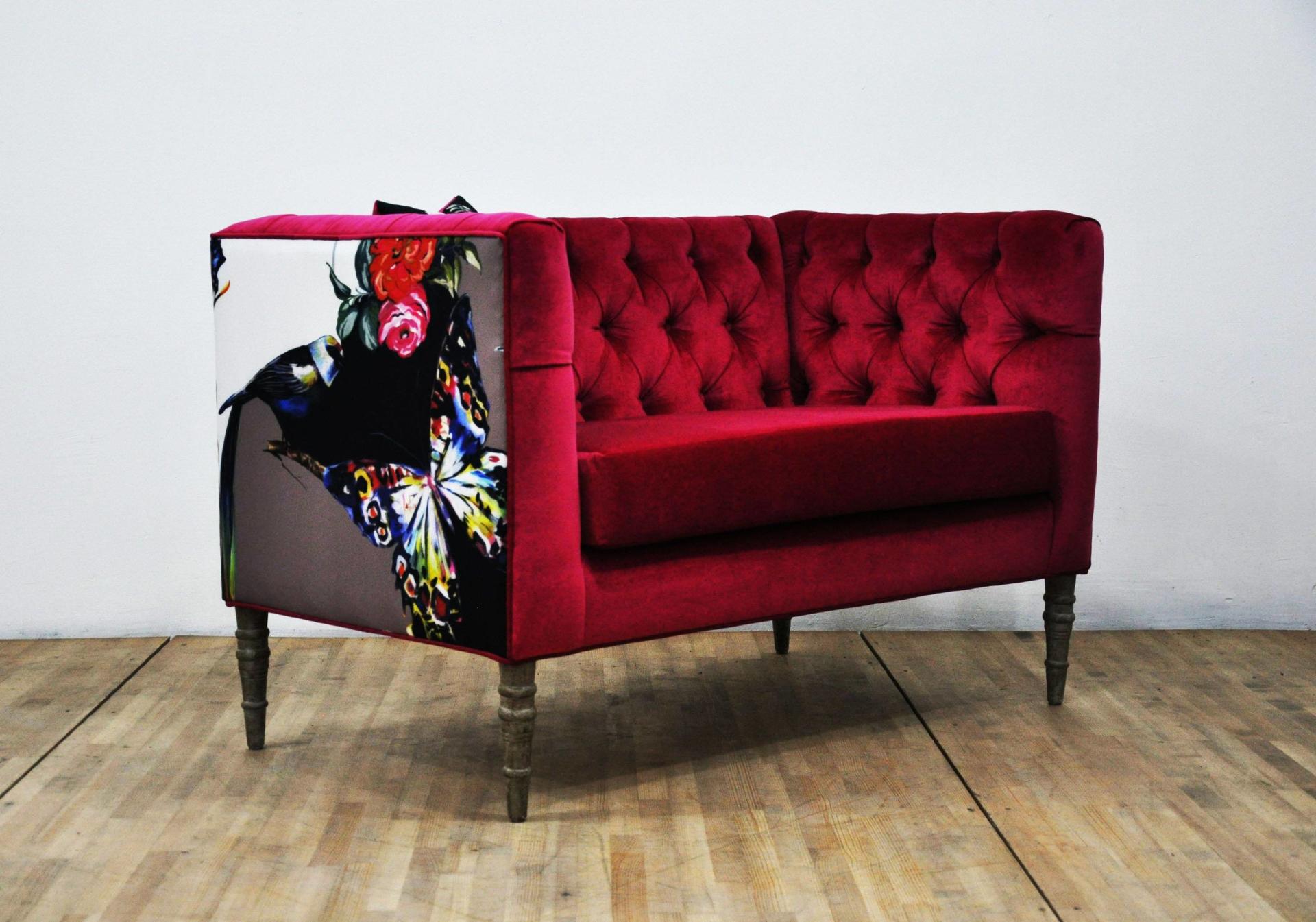 Sofa Loveseat - Pink Dream (2 Locuri)