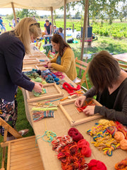 Weaving Workshop at Daylesford Farm