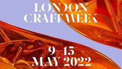 Logo of London Craft Week from 9 - 15th May 2022