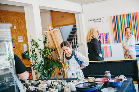 Sabali Pottery Studio and Claire Berliner Benson at Artweeks