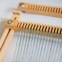 Detail of the narrow spacing of The Oxford Frame Loom