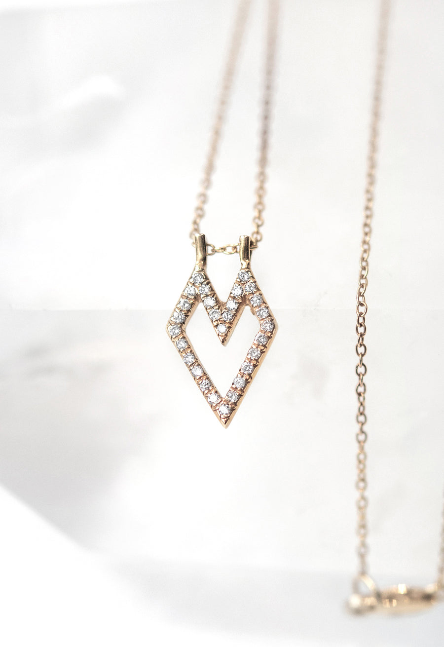 Medium Gothic Heart Necklace – Wendy Nichol