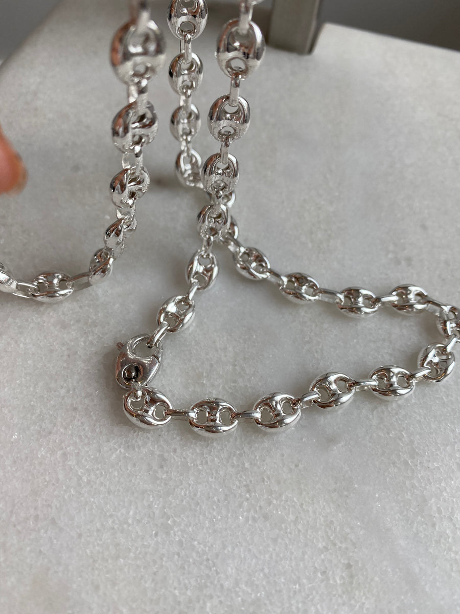 Gucci Link Chain choker in Sterling 