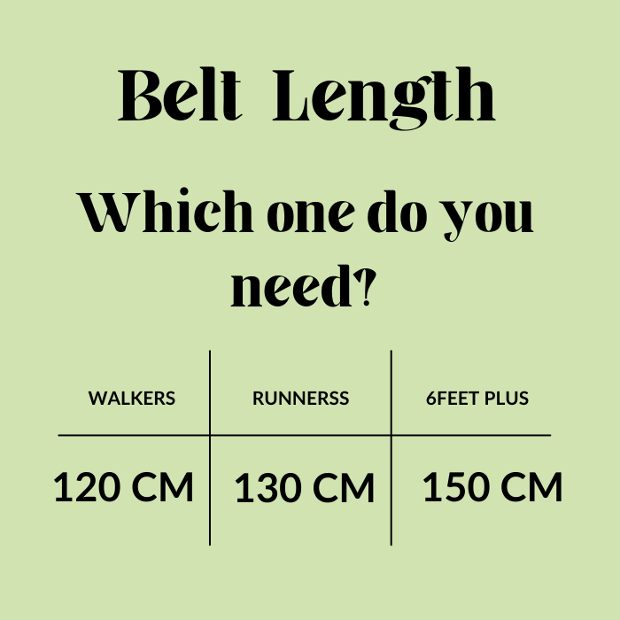 which treadmill belt length do you need? walkers runners and height of user