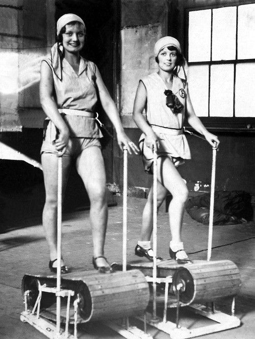 vintage treadmill