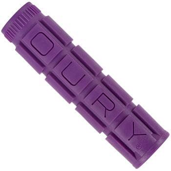 Single Compound V2 Grips-Oury-Grips - (Slip-On)-Ultra Purple-Uptown Bicycles