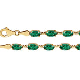 Beautiful Bracelet 14K Gold Available in different Stone Variations by Parker Edmond - ParkerEdmond