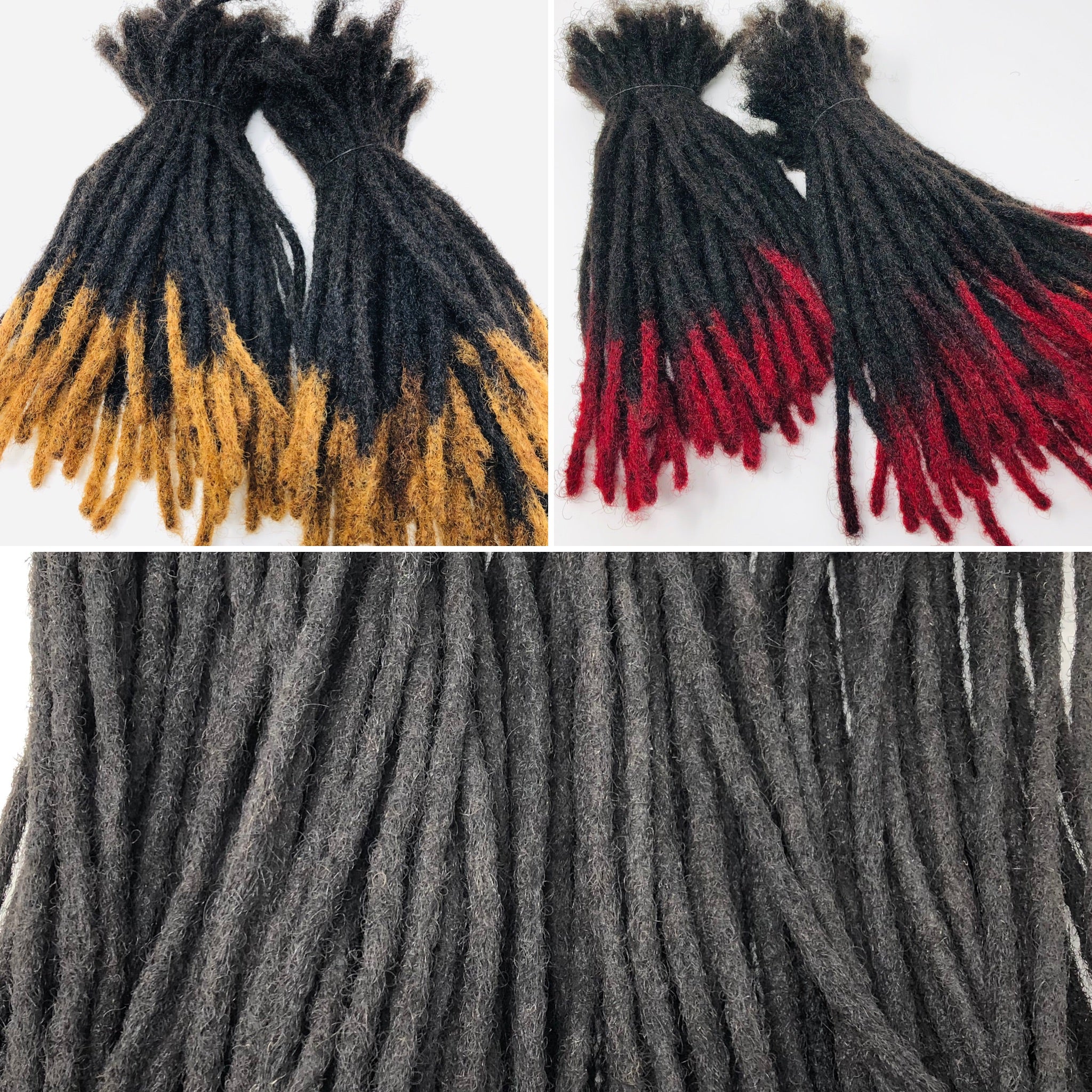 human hair loc extensions