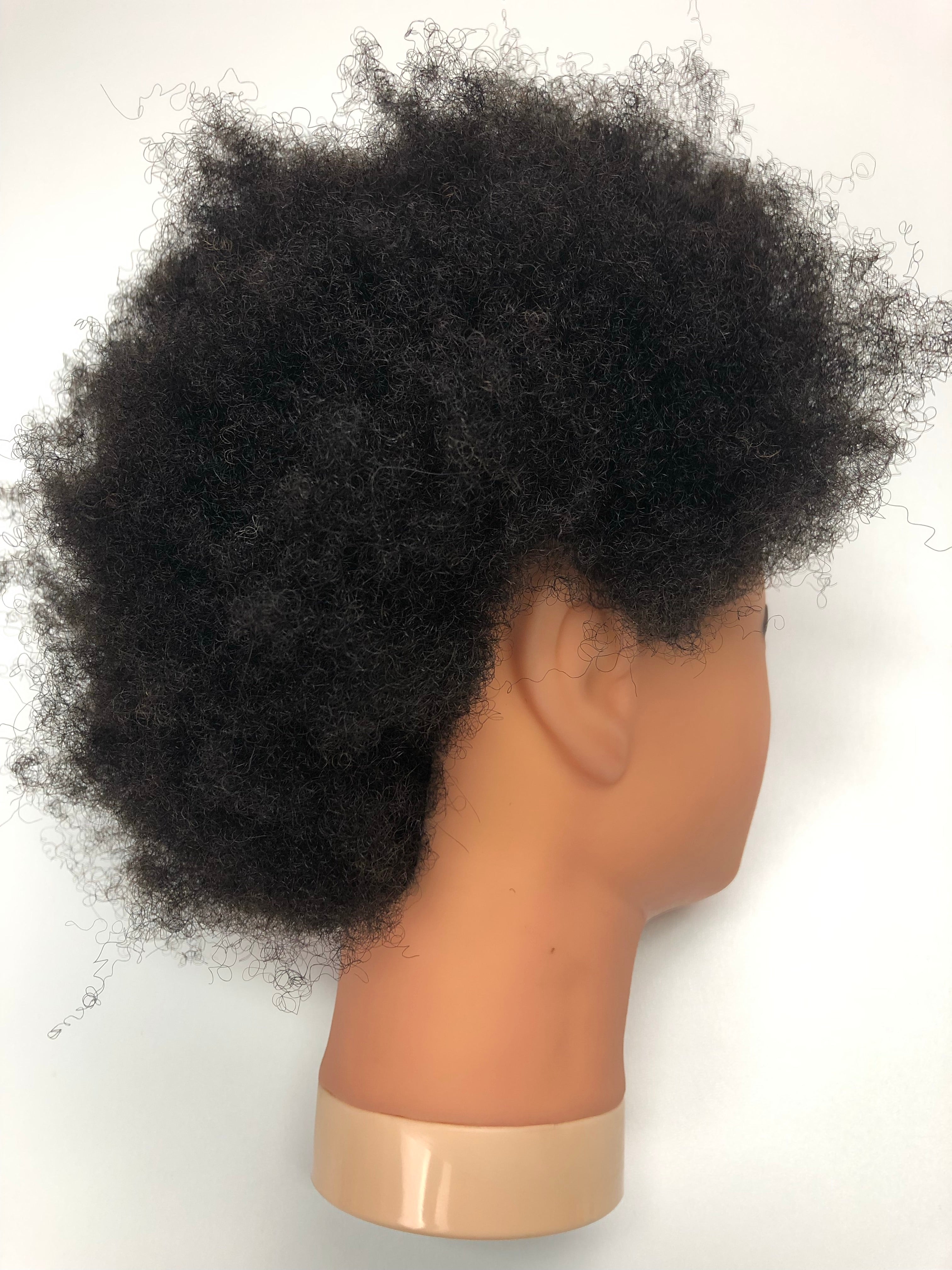 afro mannequin head