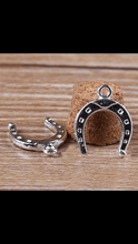 Load image into Gallery viewer, Horse Shoe Charm Dangling