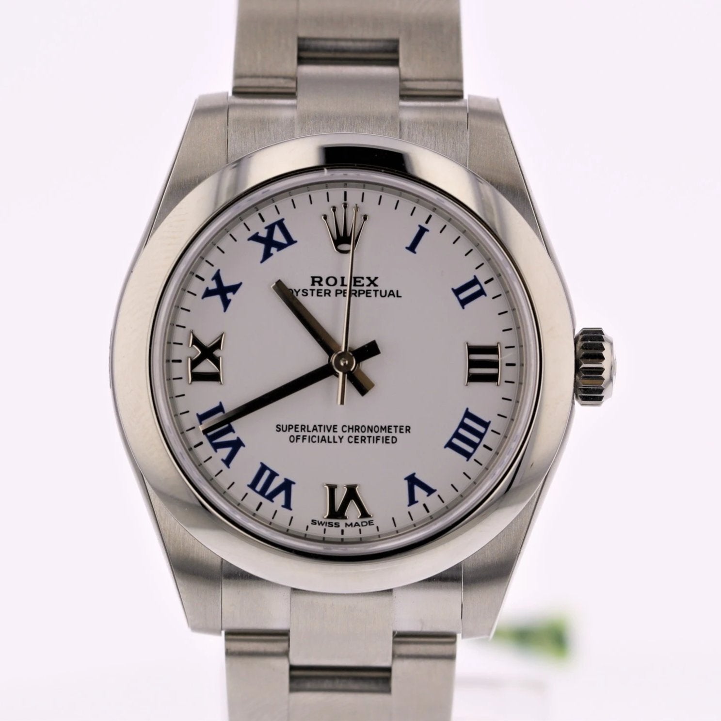 rolex oyster perpetual roman numerals