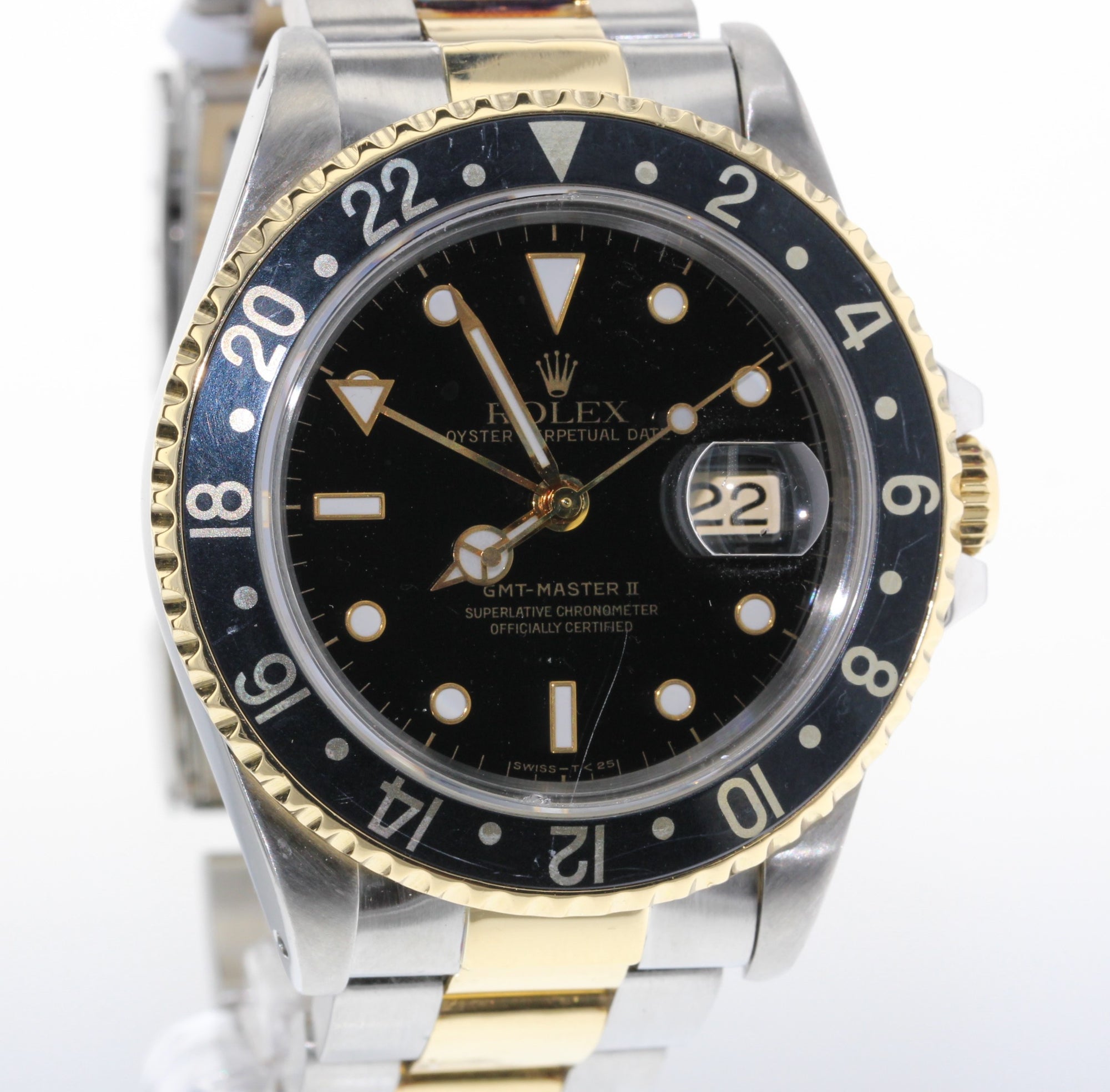 rolex gmt master 2 black bezel